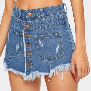 women’s denim skort